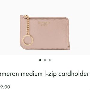 cameron medium l-zip card holder bitsy